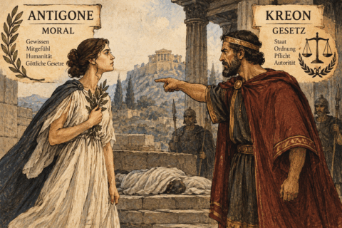 Antigone gegen Kreon_ Moral und Gesetz